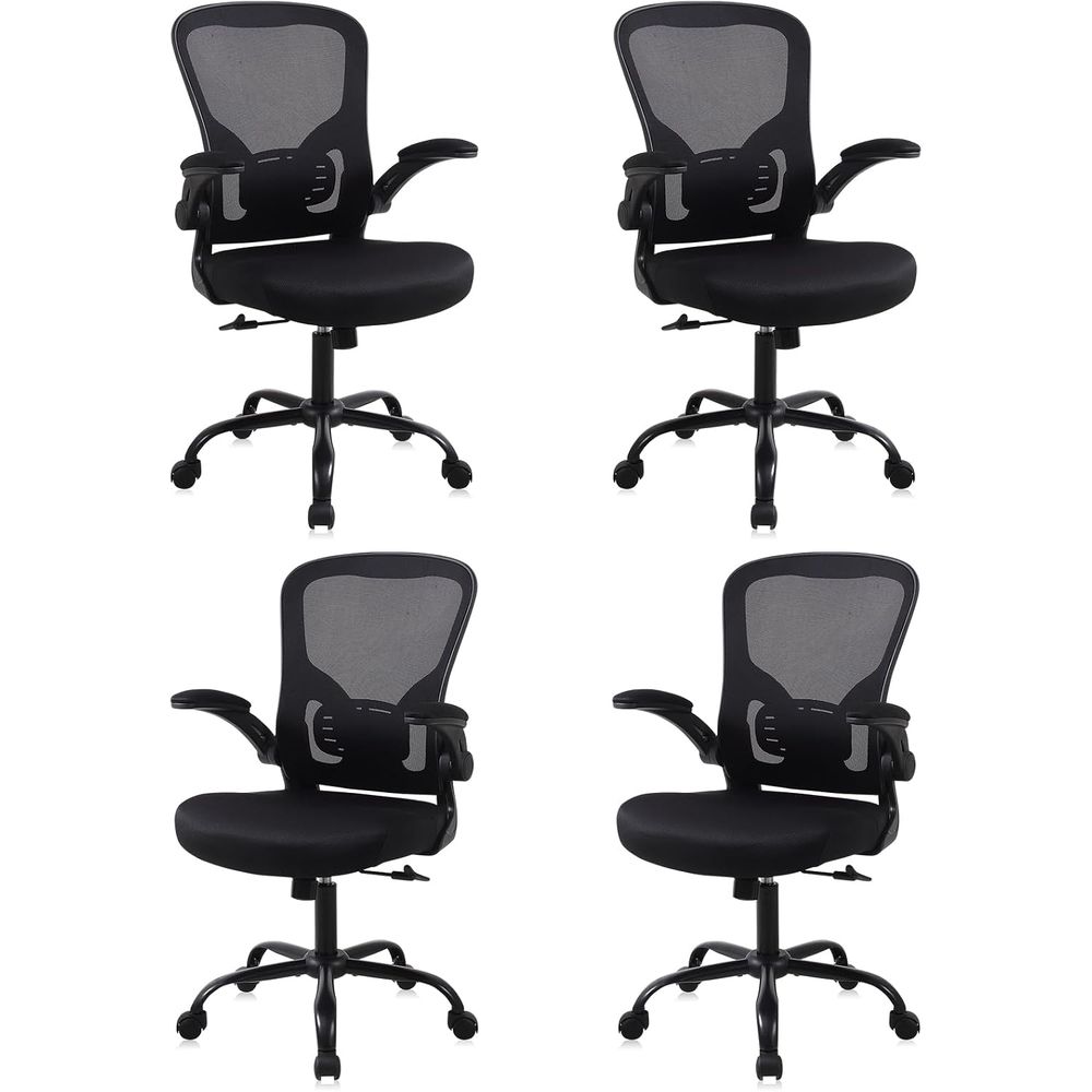 Desk Setup Height - Mesh Oice Chair, Ergonomic Computer Desk