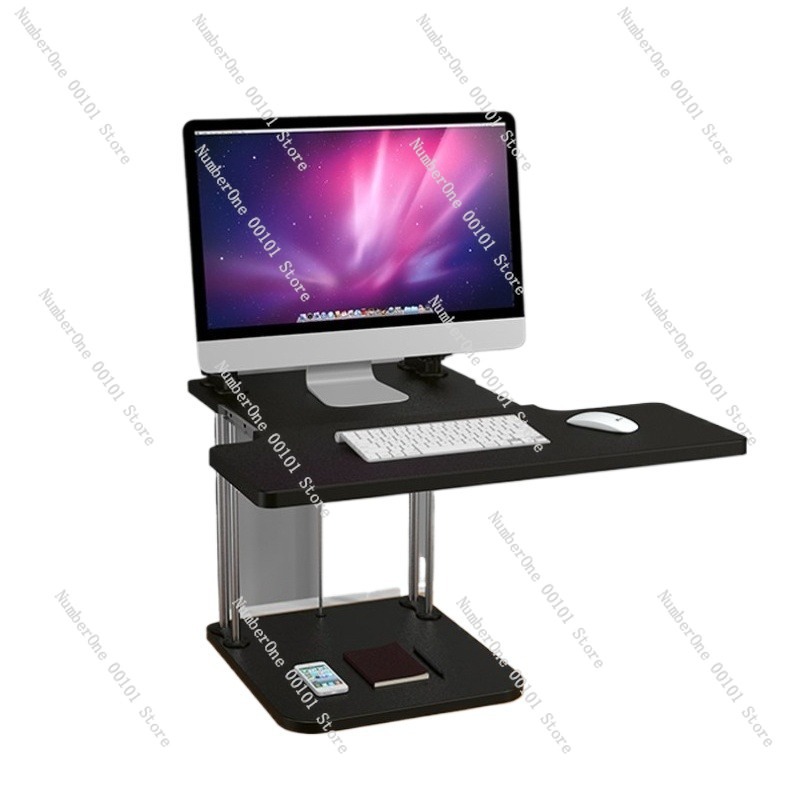 Desk Setup Height - Height-Adjustable Standing Desk Converter for Desktop