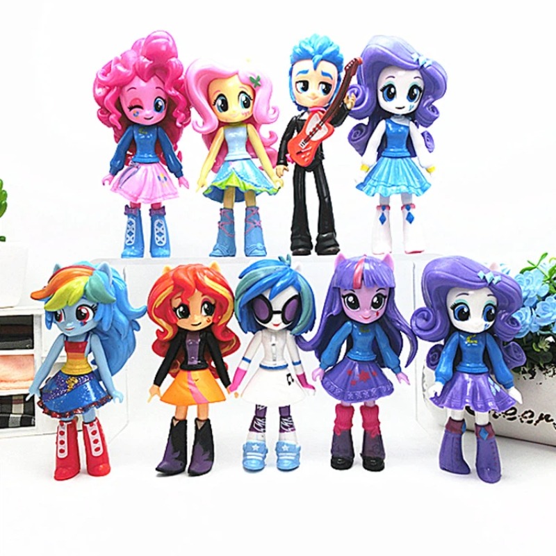 Desk Setup Kit - 9pcs/set Anime My Little Pony Q