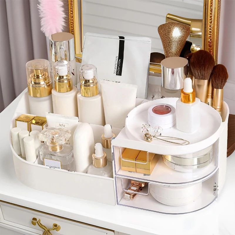 Large Capacity Cosmetic Storag - Desk Drawer Unit 评论和价格