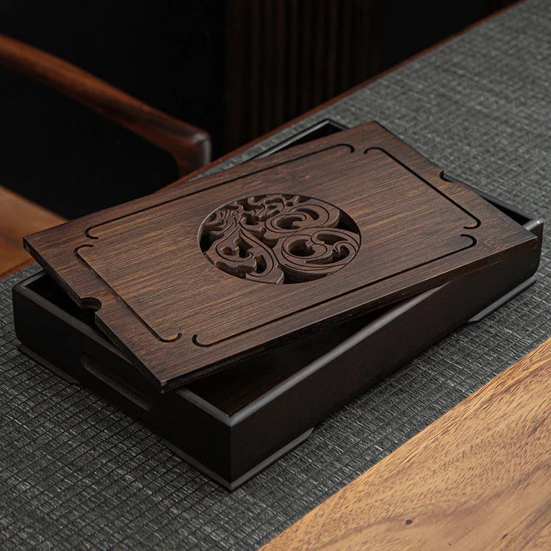 Natural Bamboo Tray, Tea Table - Desk Drawer Unit 评论和价格