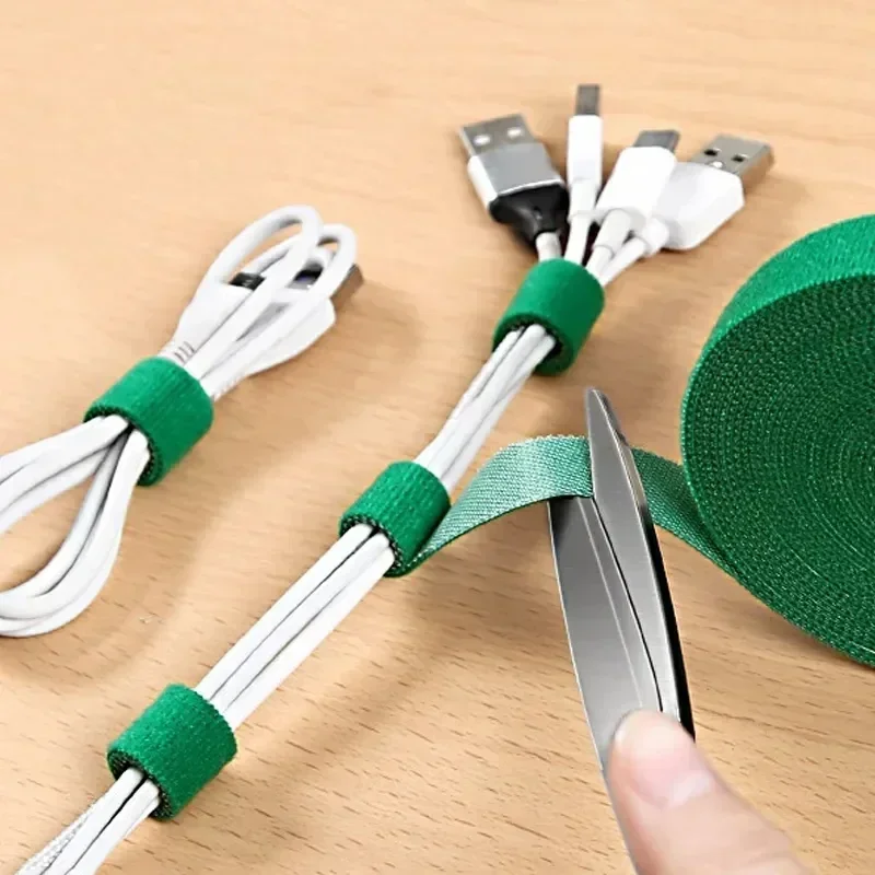 2/5M/Roll 12mm Width Cable Org - Cable Velcro Strap 评论和价格