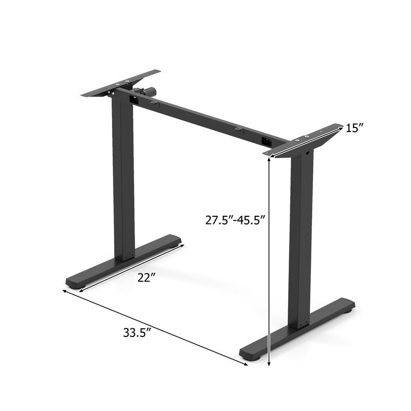 Electric Standing Desk Frame,  - Desk Setup Height 评论和价格