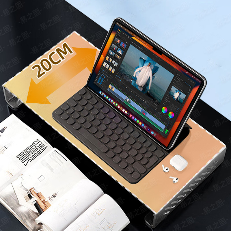Computer Monitor Stand Riser E - Desk Setup Monitor And Laptop 评论和价格