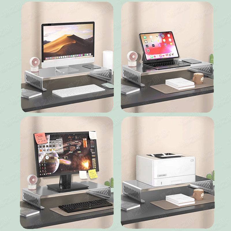 Computer Monitor Stand Riser E - Desk Setup Monitor And Laptop 评论和价格