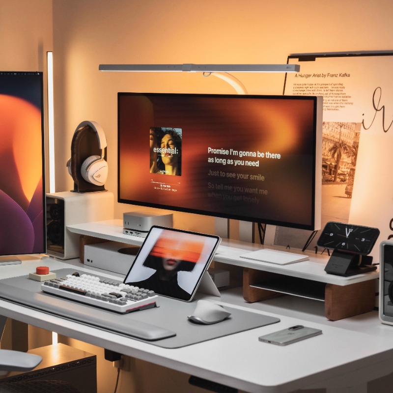 Modern Monitor Riser Stand Erg - Desk Setup Monitor And Laptop 评论和价格