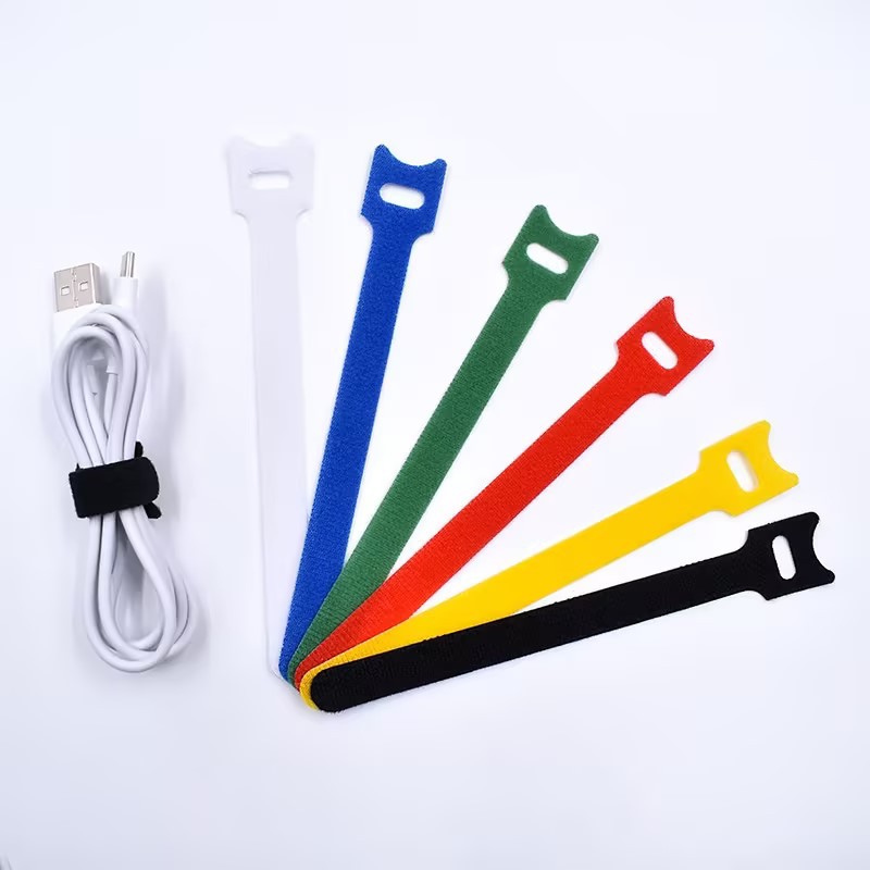 10Pcs Cord Ties Self-adhesive  - Cable Velcro Strap 评论和价格