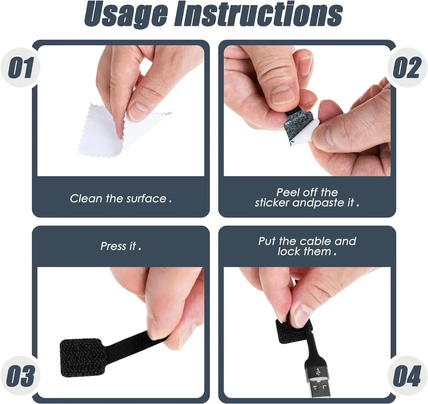 New Reusable Cable Ties Velcro - Cable Velcro Strap 评论和价格