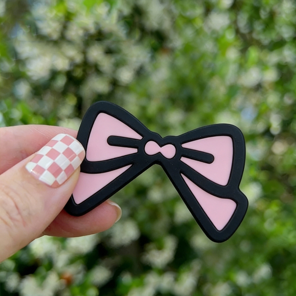 Cute Pink Bow Monitor Decor Ka - Desk Setup Monitor And Laptop 评论和价格