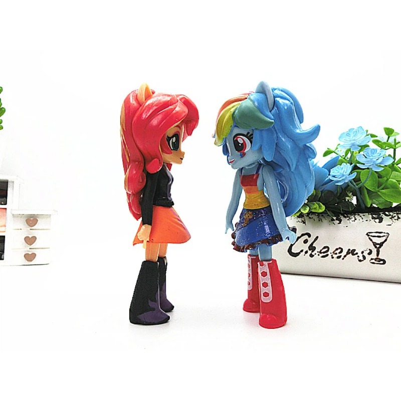 9pcs/set Anime My Little Pony  - Desk Setup Kit 评论和价格