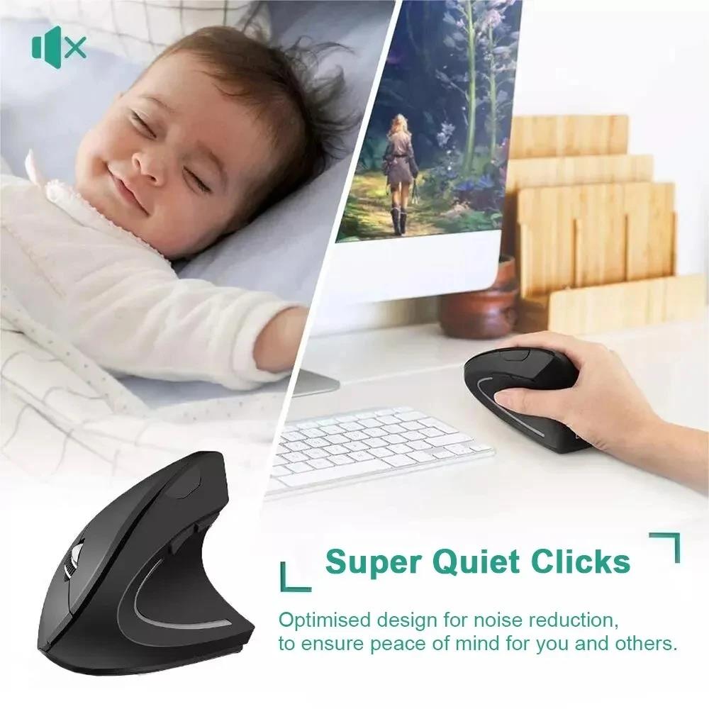Ergonomic Wireless Mouse 1600  - Desk Setup Tech 评论和价格