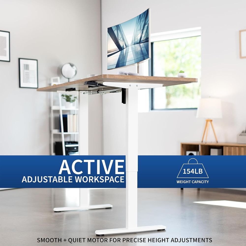 Electric 71 x 30 inch Stand Up - Desk Setup Height 评论和价格