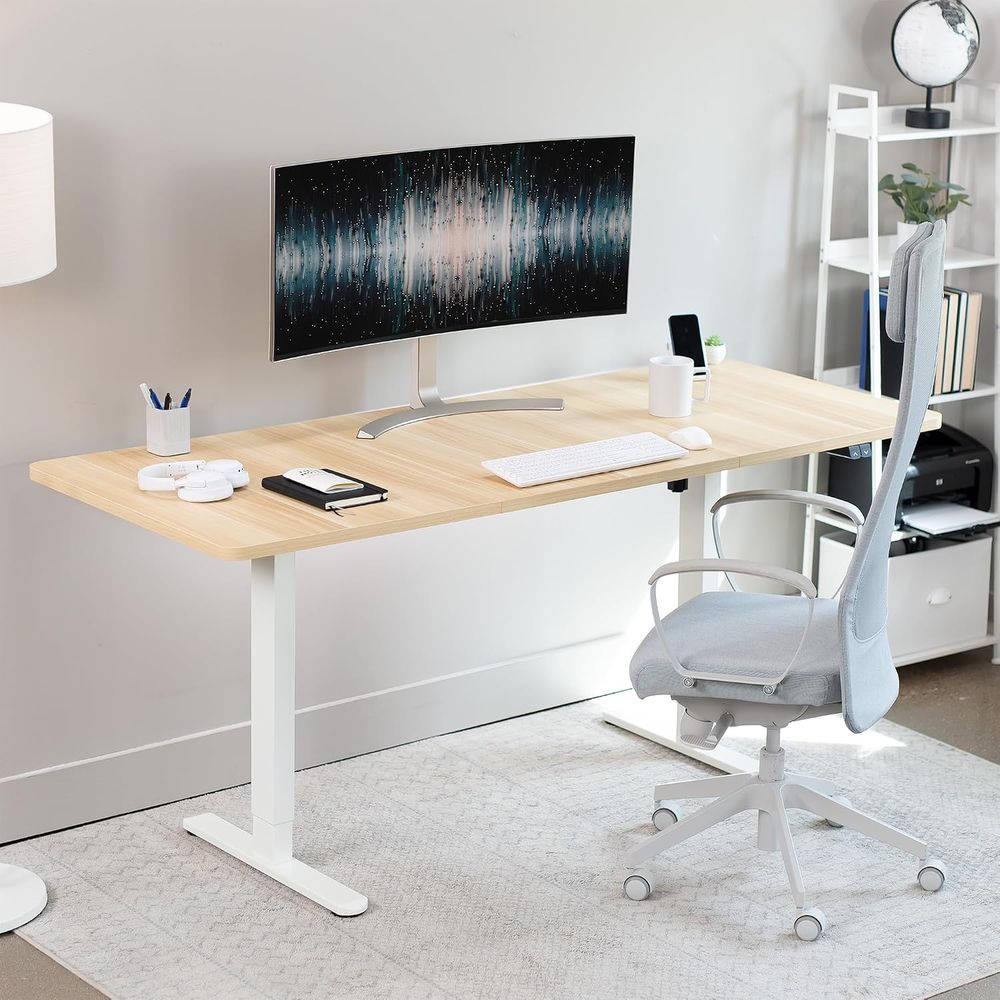 Electric 71 x 30 inch Stand Up - Desk Setup Height 评论和价格