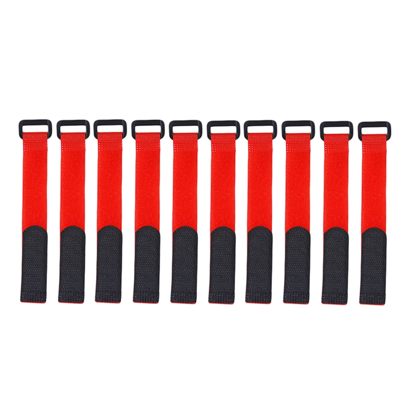 10pcs/set Velcro Tie Reusable  - Cable Velcro Strap 评论和价格