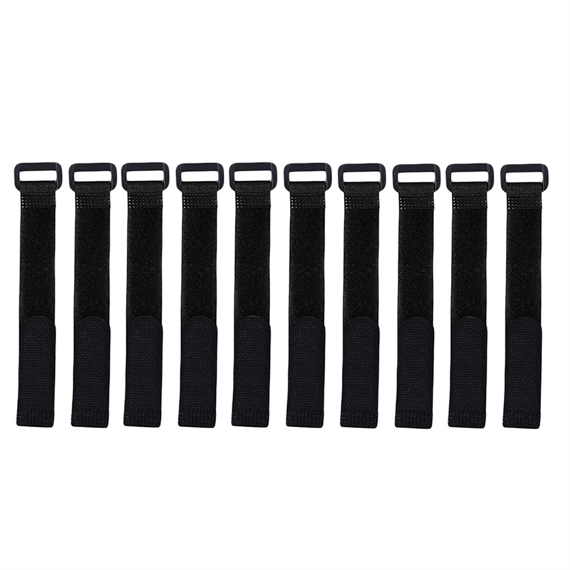 10pcs/set Velcro Tie Reusable  - Cable Velcro Strap 评论和价格