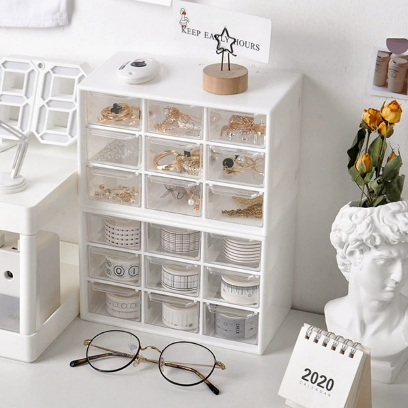 Bead Material Storage Box. The - Desk Drawer Unit 评论和价格