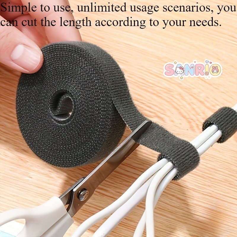 2PCS self-adhesive Velcro cabl - Cable Velcro Strap 评论和价格