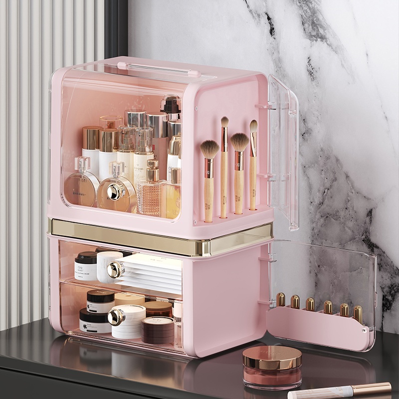 Storage box, cosmetics desktop - Desk Setup Productivity 评论和价格