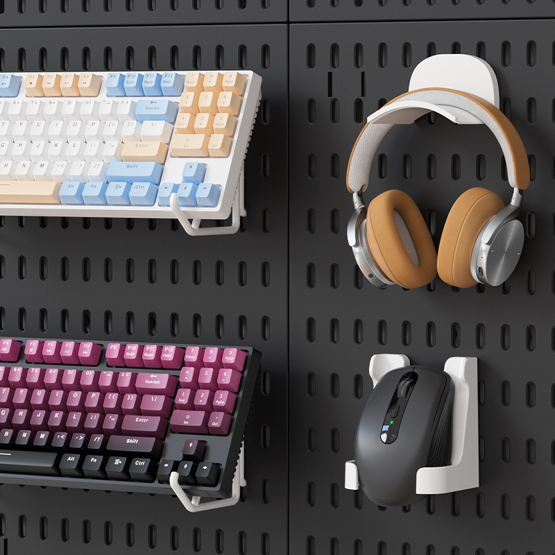 Gaming Gear Pegboard: Wall-Mou - Desk Setup Kit 评论和价格