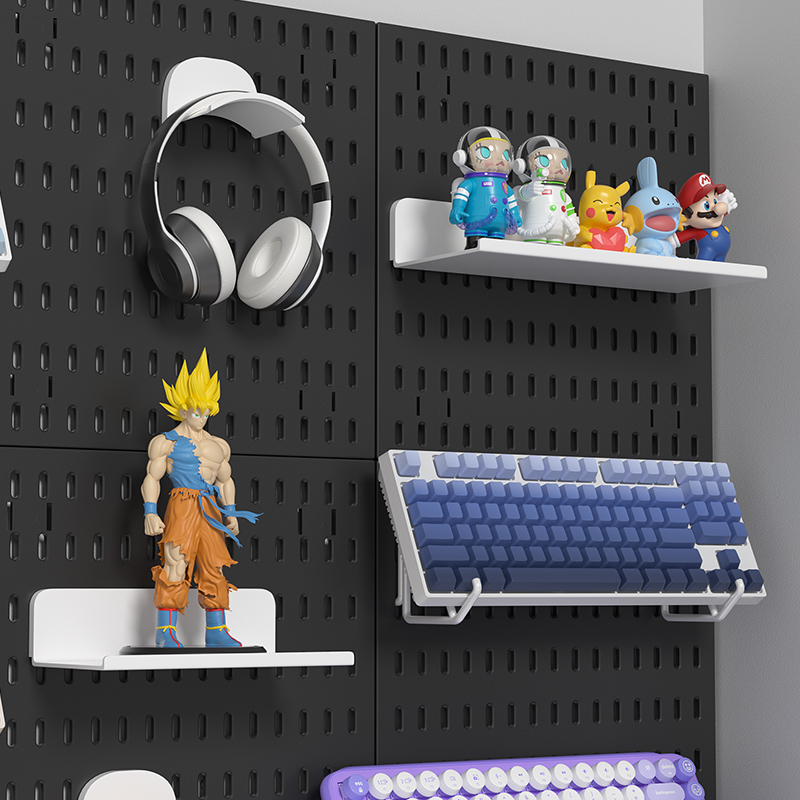 Gaming Gear Pegboard: Wall-Mou - Desk Setup Kit 评论和价格