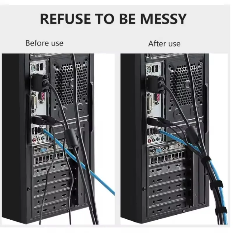 1/5M Cable Manager Data Cable  - Cable Velcro Strap 评论和价格