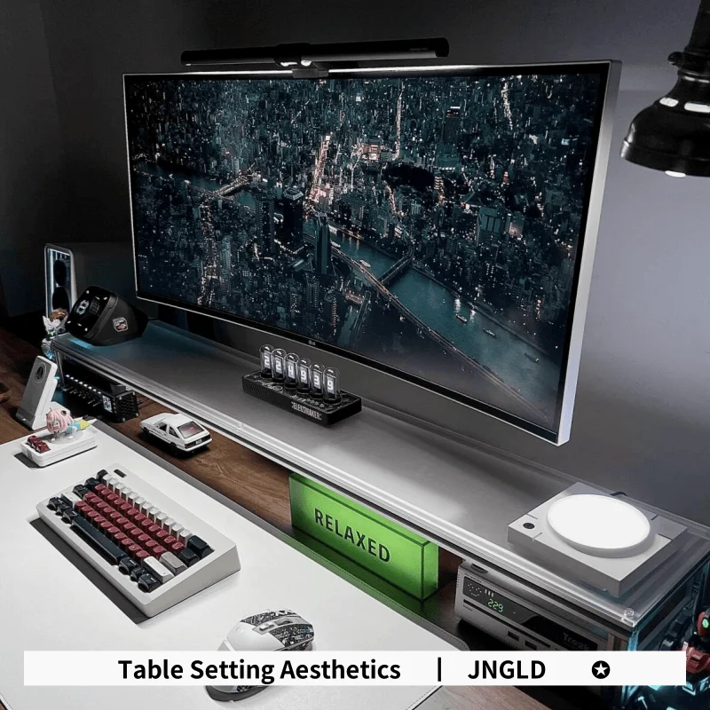 Aluminum Monitor Stand Acrylic - Desk Setup Height 评论和价格
