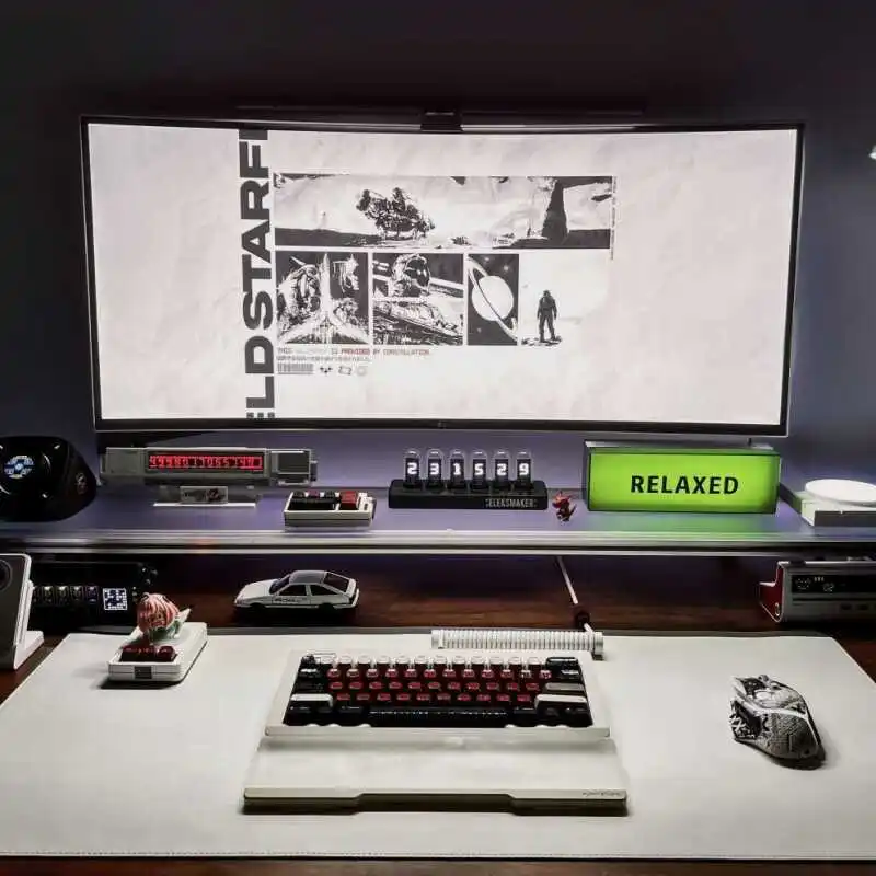 Aluminum Monitor Stand Acrylic - Desk Setup Height 评论和价格