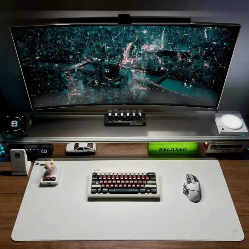 Aluminum Monitor Stand Acrylic - Desk Setup Height 评论和价格