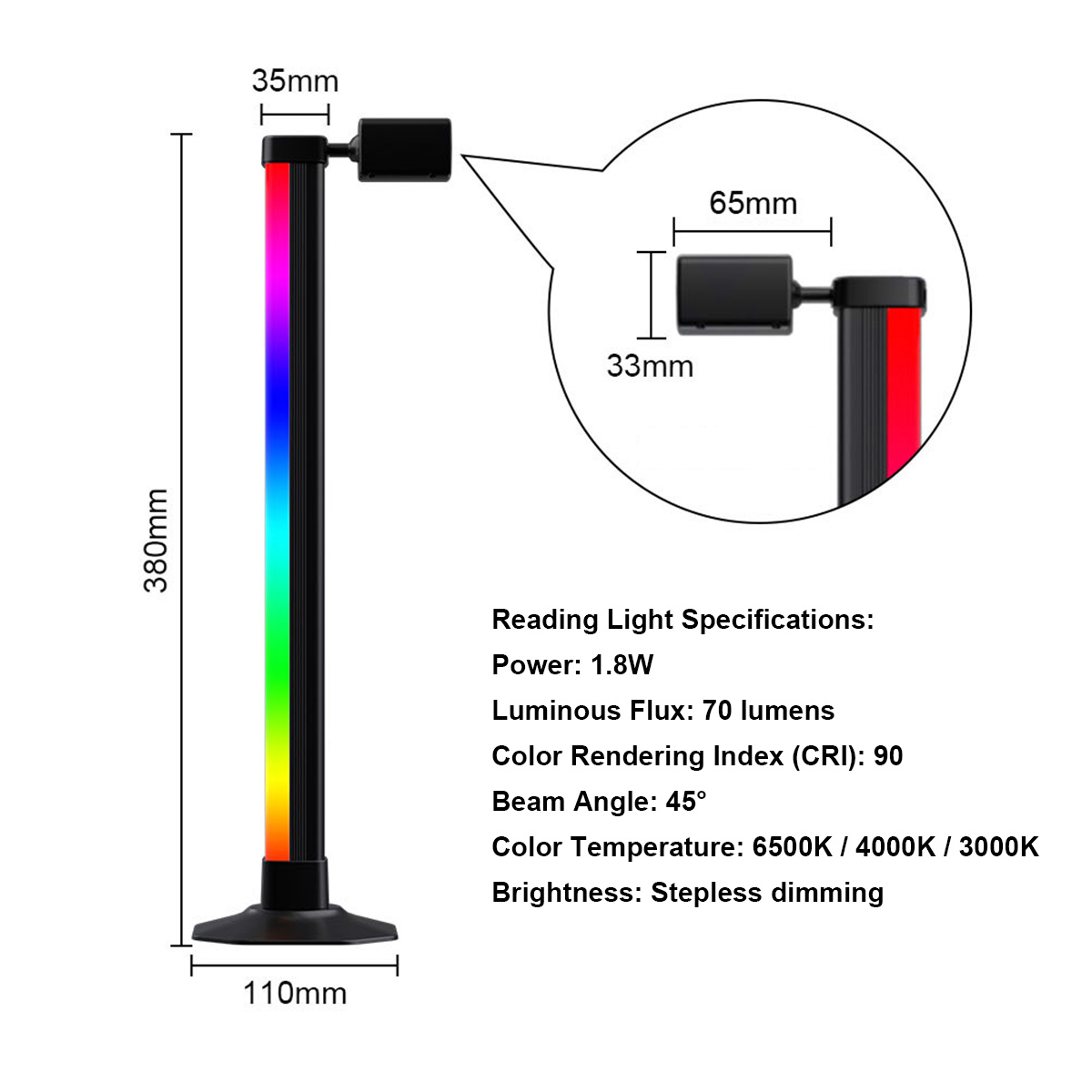 Smart Light Bar LED RGB Music  - Desk Setup With Tv 评论和价格