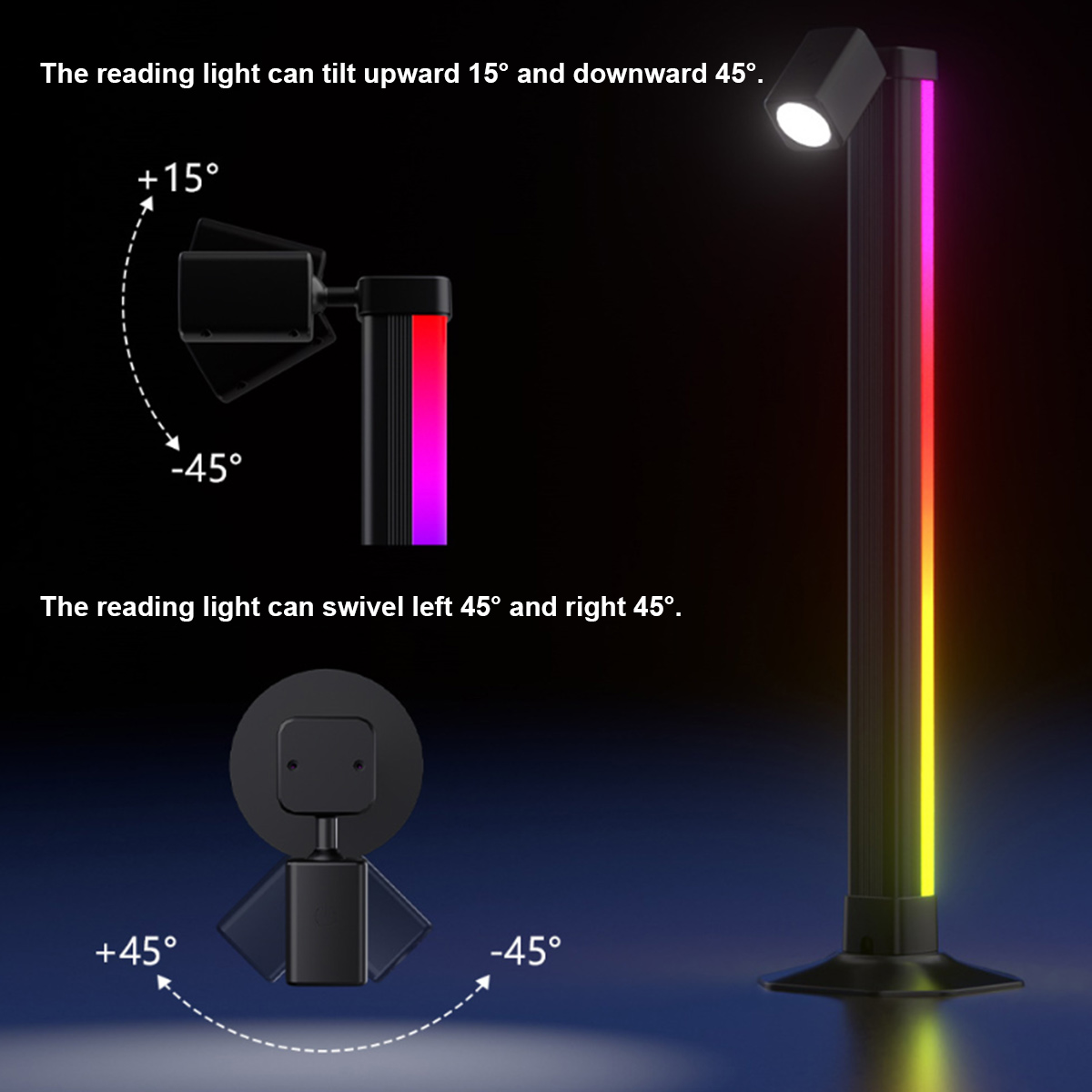 Smart Light Bar LED RGB Music  - Desk Setup With Tv 评论和价格