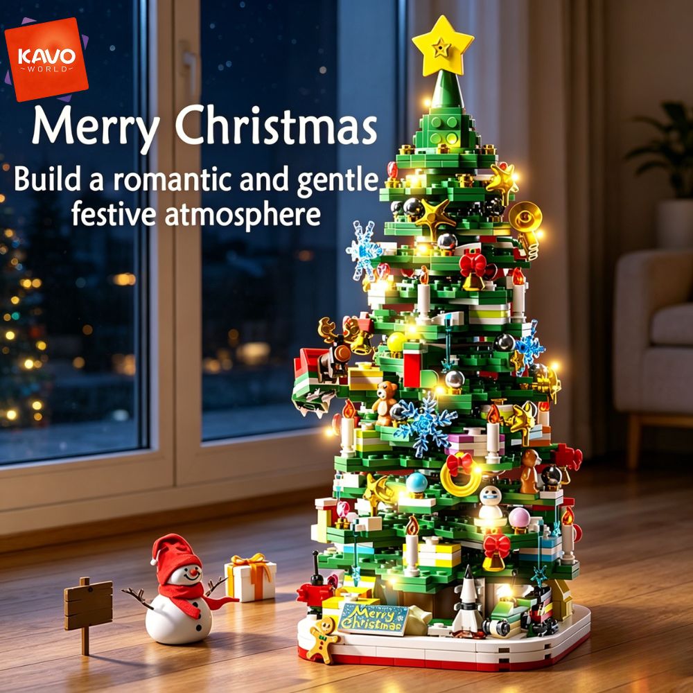 KAVOWORLD 1024pcs Christmas Tr - Desk Setup Couple 评论和价格