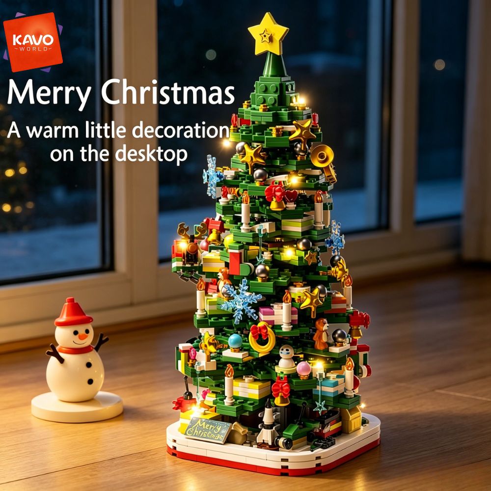 KAVOWORLD 1024pcs Christmas Tr - Desk Setup Couple 评论和价格