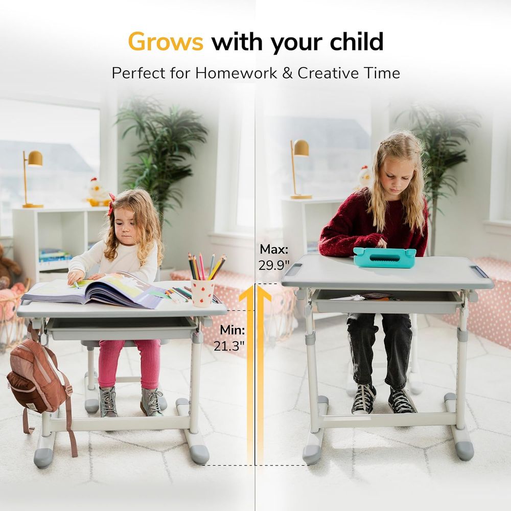 Kids Desk and Chair Set Height - Desk Setup Height 评论和价格