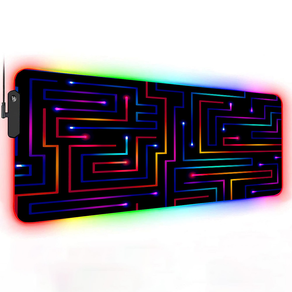 Xxl Mouse Pad 900x400 Neon Cir - Desk Setup Tech 评论和价格
